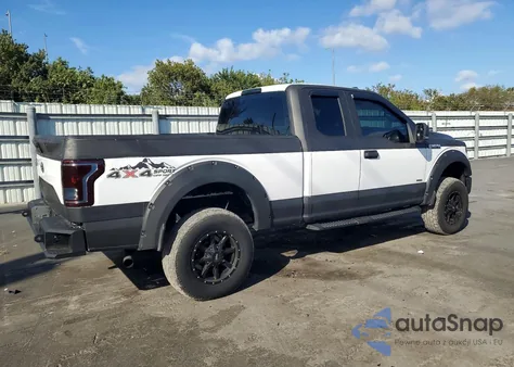 2015 Ford F150 Super Cab из США, поврежденный, VIN 1FTEX1EP7FKF08802